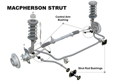 Nolathane VT - VZ Front Control Arm / Strut Rod - Bushing Kit - NEK1